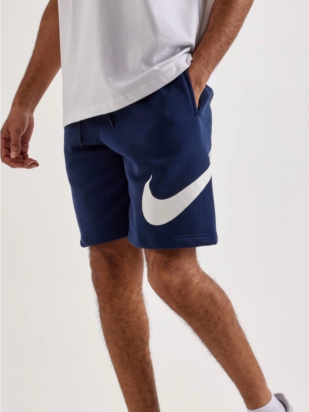 Nike Club Fleece Shorts - Navy. Men’s Sz S. NWT
